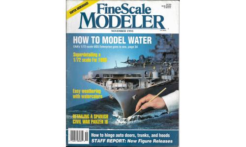 Revista Fine Scale Modeler 1993-11 Model Water